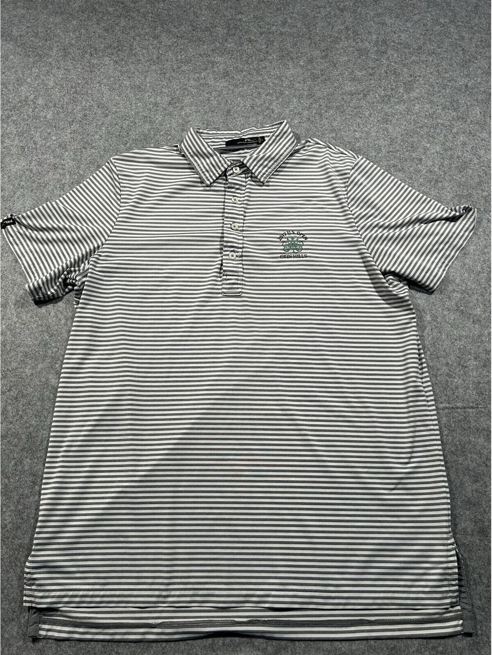 mens Large ralph lauren polo golf shirt US Open